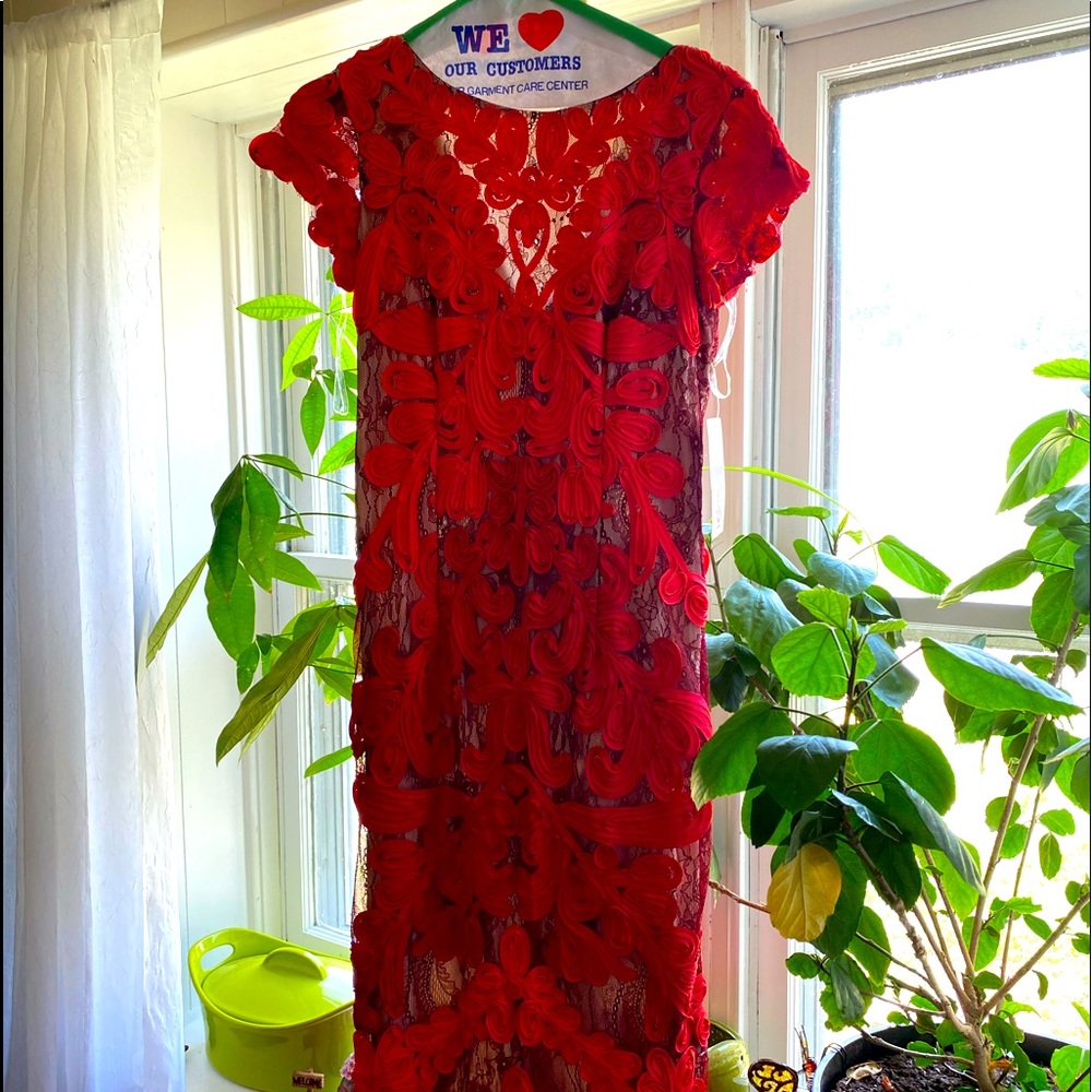 Designer beautiful summer gown never worn brand new with tags